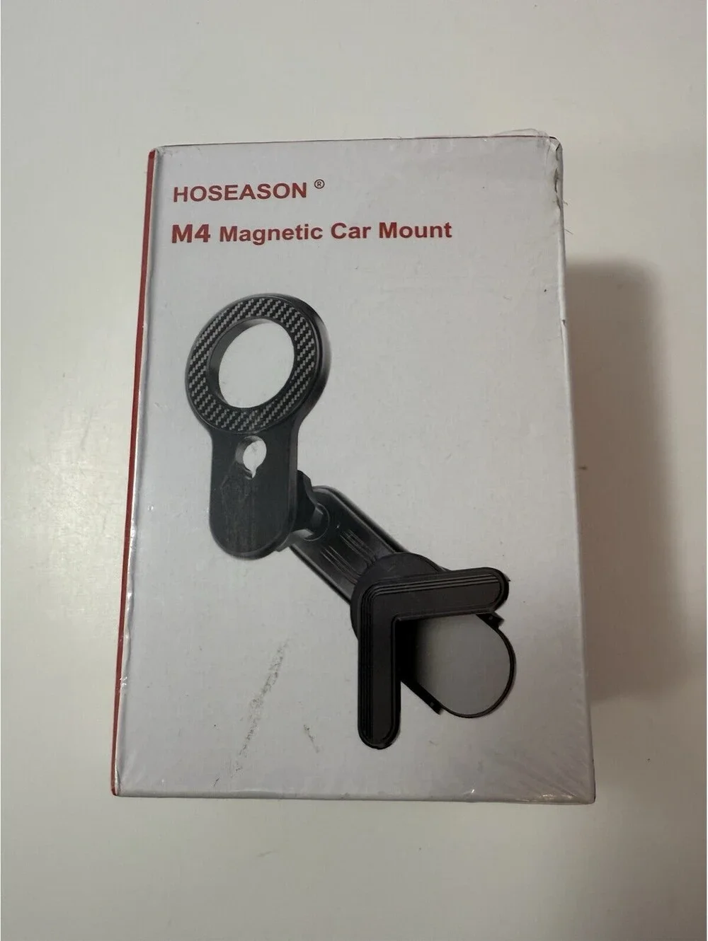 HOSEASON Tesla Model 3/Y M4 Magnetic Car Phone Mount For iPhones 12 - 16 Series